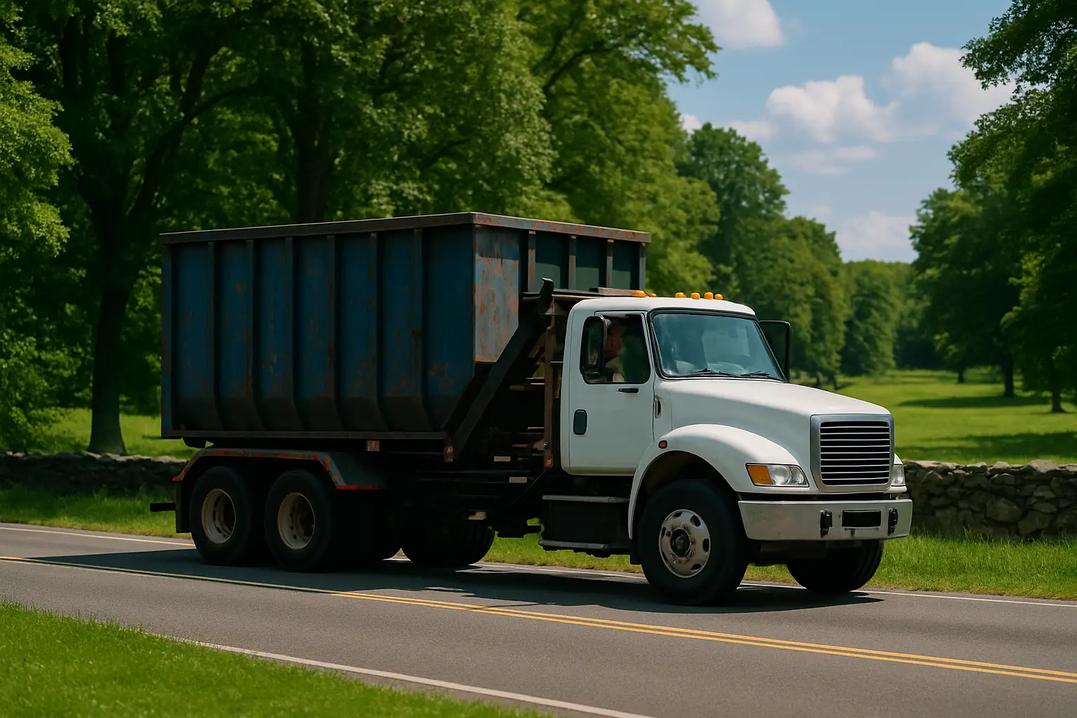 Dumpster Rental service across Hall County